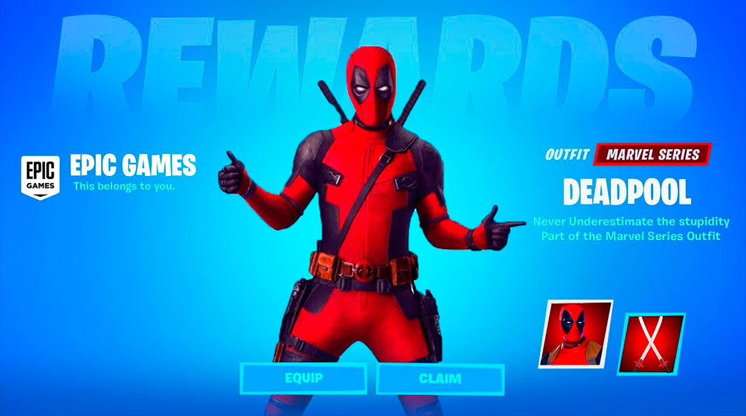 Já é possível ter a skin do Deadpool no Fortnite. Descobre aqui! – Mundo Smart - mundosmart