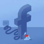 Parece que algo aconteceu com o Facebook, neste momento o Facebook não está a funcionar em alguns países